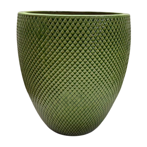 SIGNAC Pot 48x52cm apple green