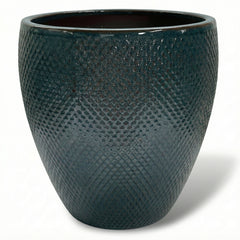 Pot SIGNAC 48x52cm petrolblauw