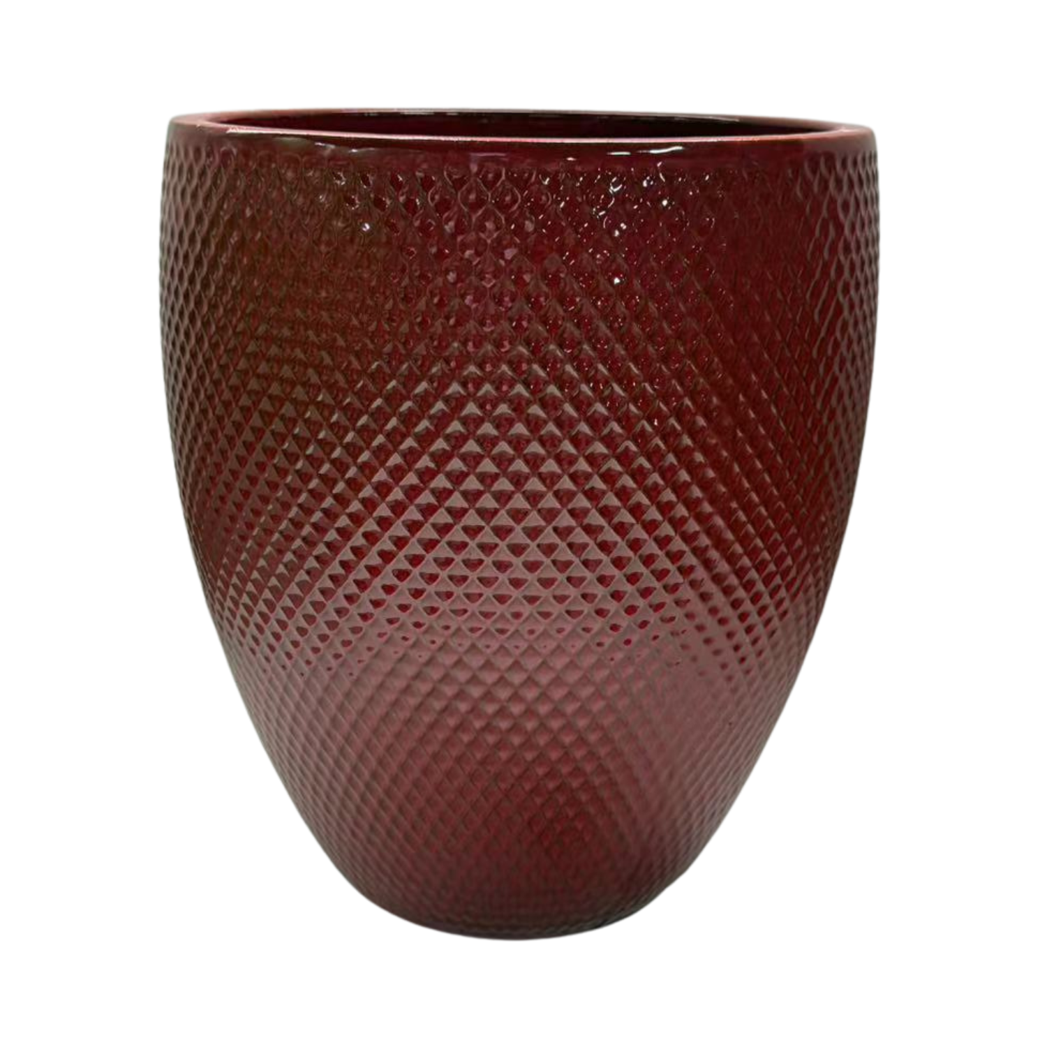 SIGNAC Pot 48x52cm imperial red
