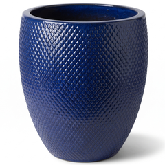 Vaso SIGNAC 48x52cm blu cobalto
