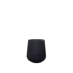 Cache-pot pré percé SILEX 44x45cm noir mat