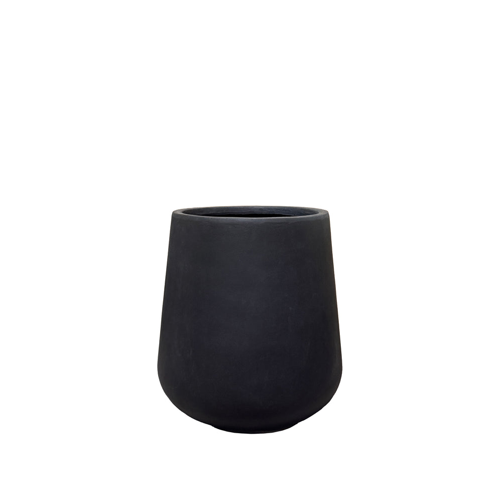 Vaso portapiante preforato SILEX 62x63cm nero opaco