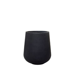 Cache-pot pré percé SILEX 62x63cm noir mat