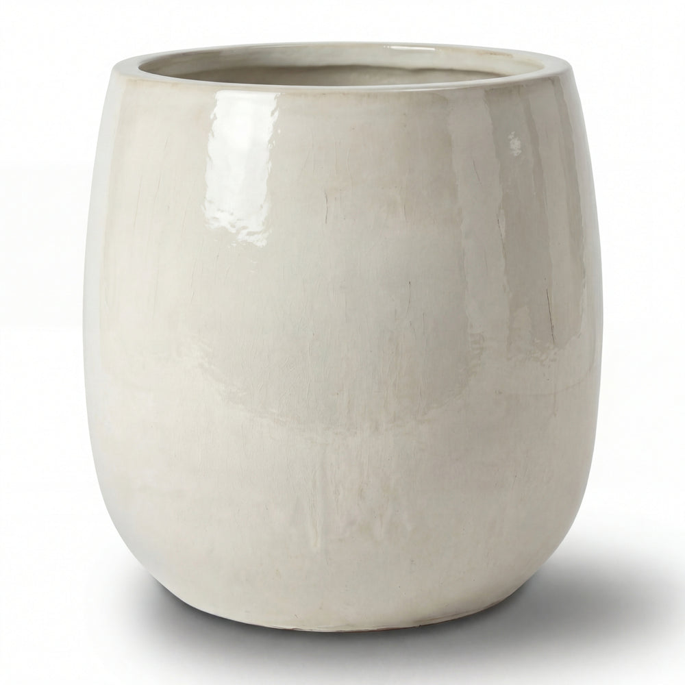 Planter SOCRATE 40x49cm cream