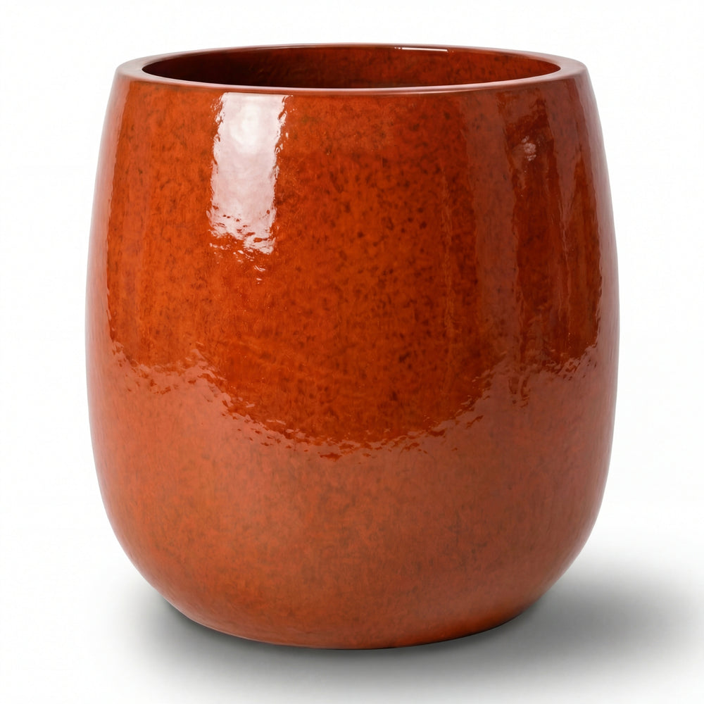 Plantenbak SOCRATE 40x49cm tropisch oranje