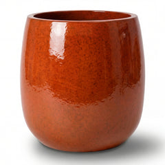 Pot SOCRATE 40x49cm orange tropical