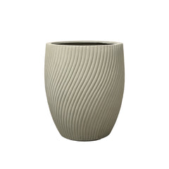 Cache-pot pré percé SOLSTICE 54x60cm beige