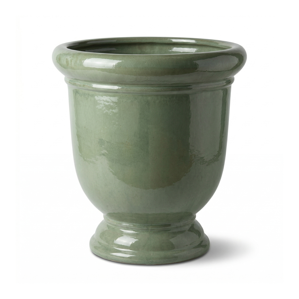 Vaso TITAN 53x55cm perla di giada