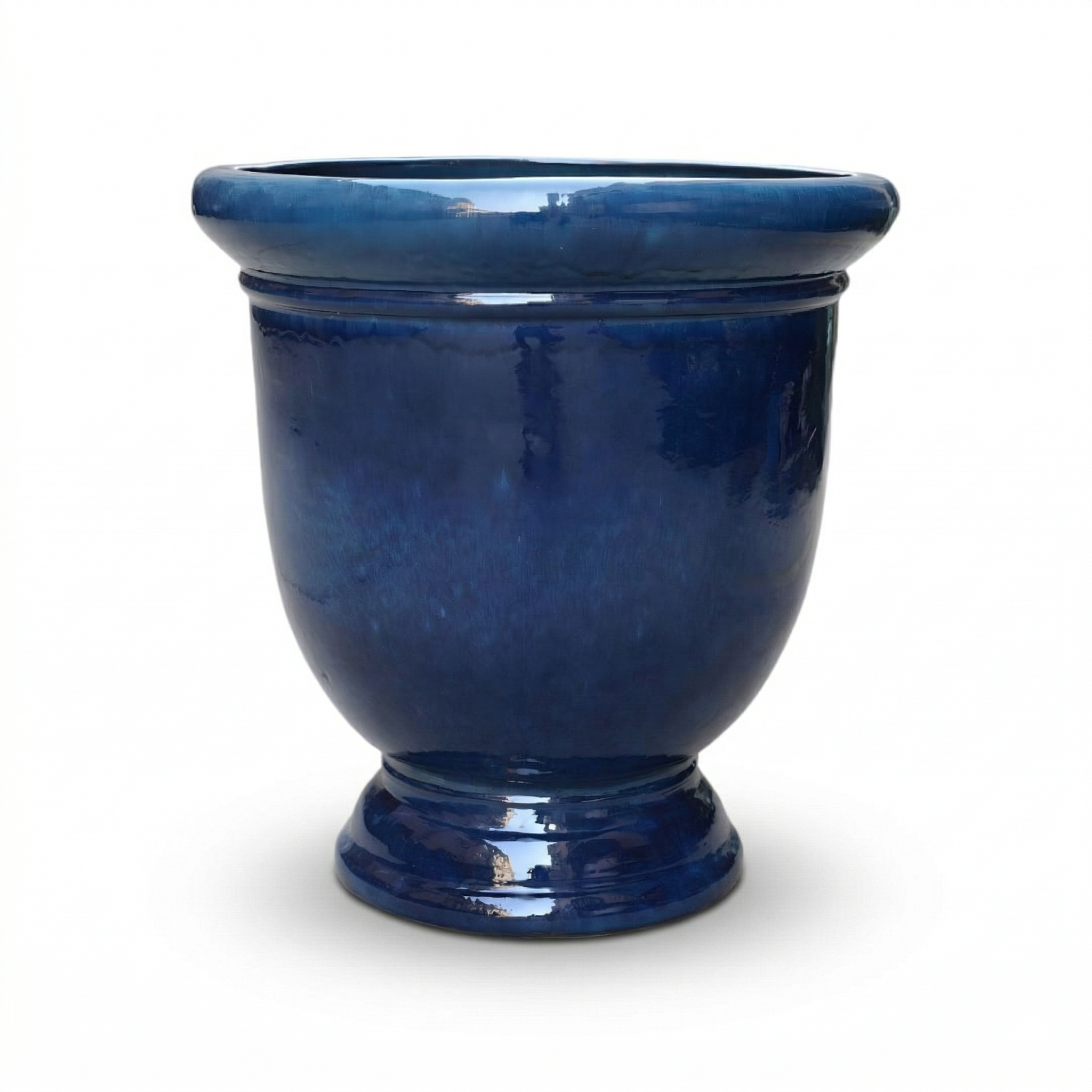 Pot TITAN 53x55cm bleu caraîbes