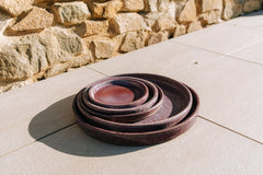 19cm violet saucer