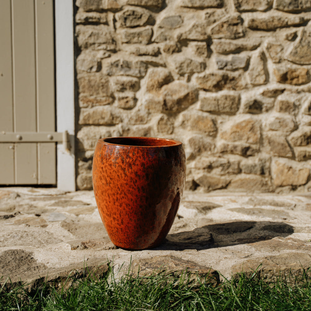 Pot LAFONTAINE 23x35cm herfst roest