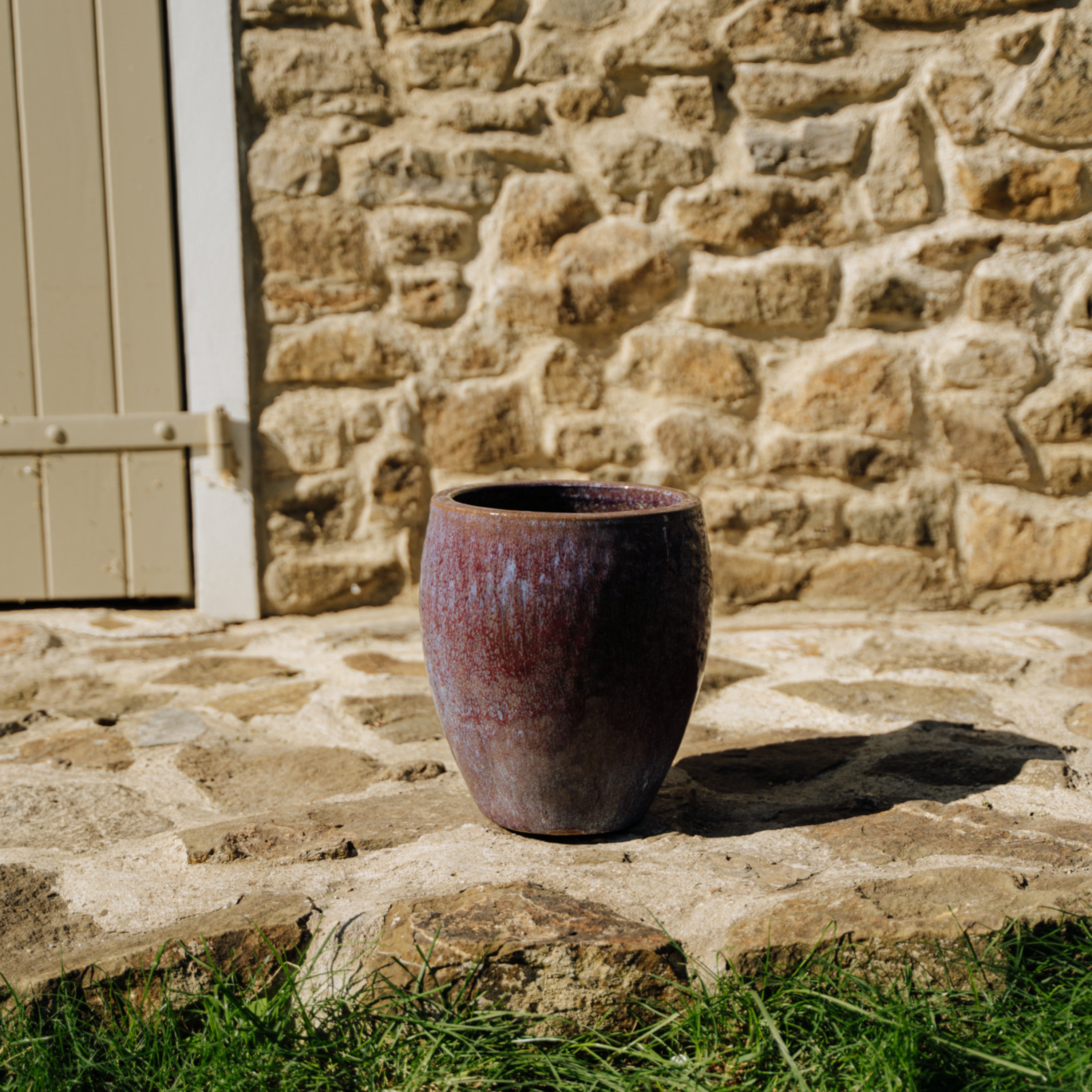 Pot POSEIDON2 28x31cm violet clair