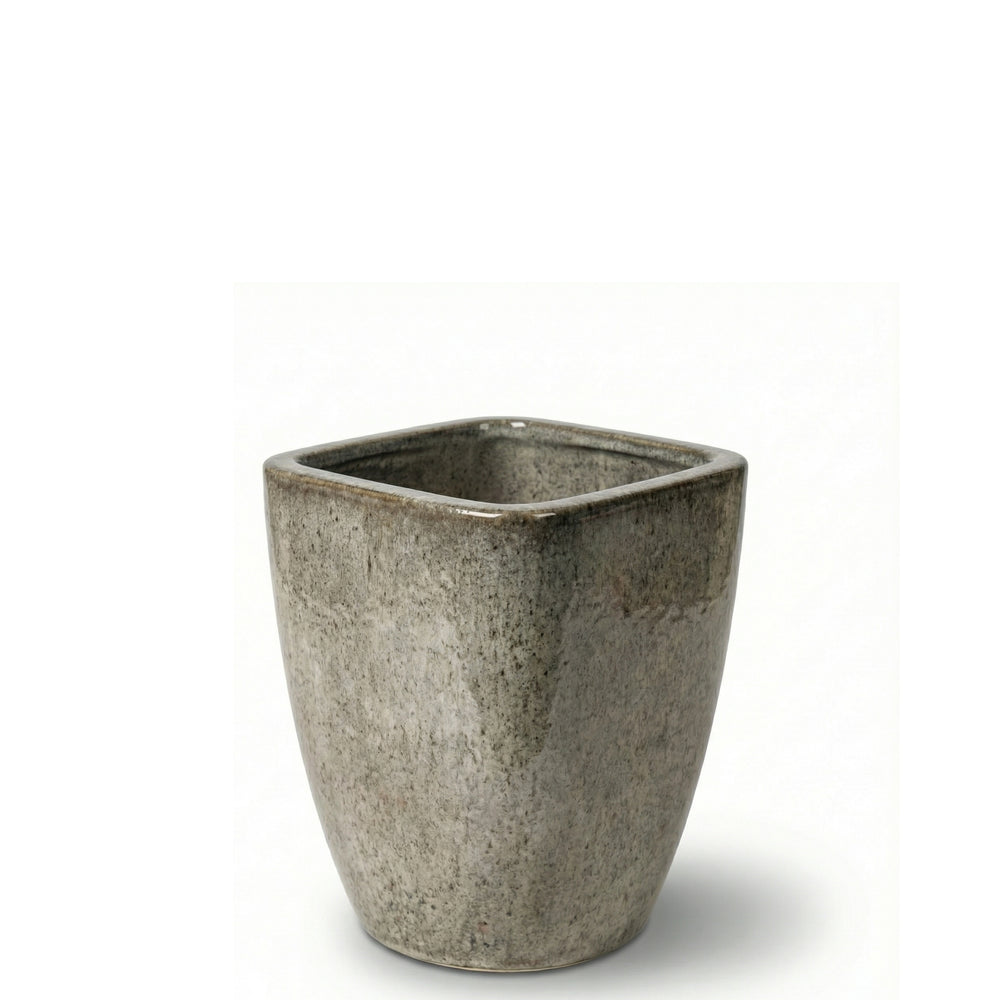 Plantenbak VAUBAN 18x21cm tijgerwit