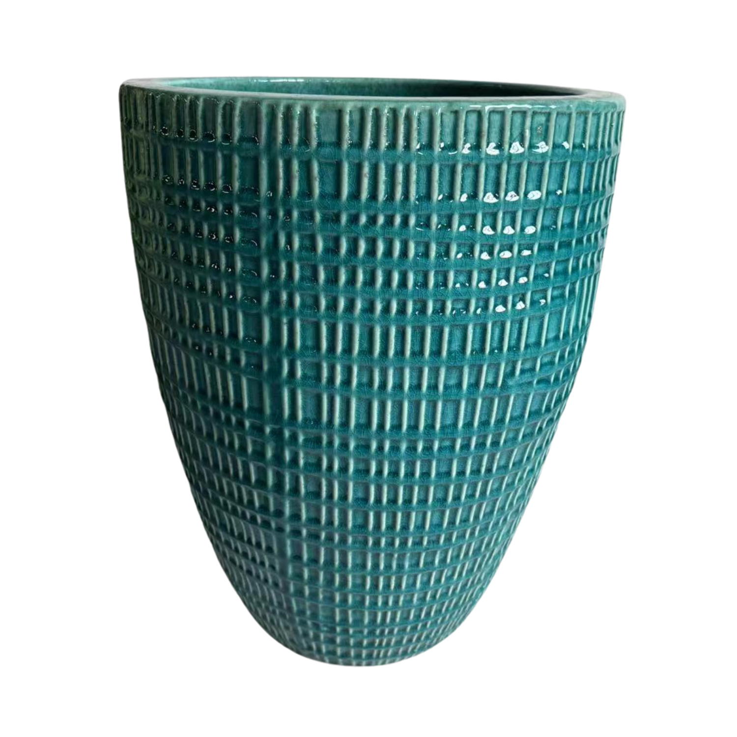 VERNE Pot 32x40cm turquoise