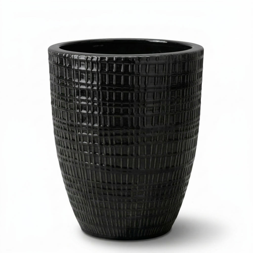 Vaso VERNE 32x40cm nero