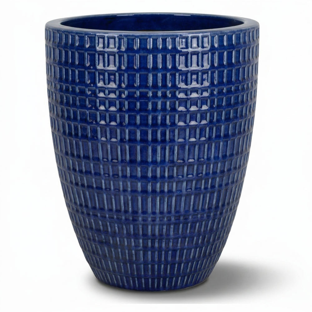 Vaso VERNE 41x55cm blu cobalto