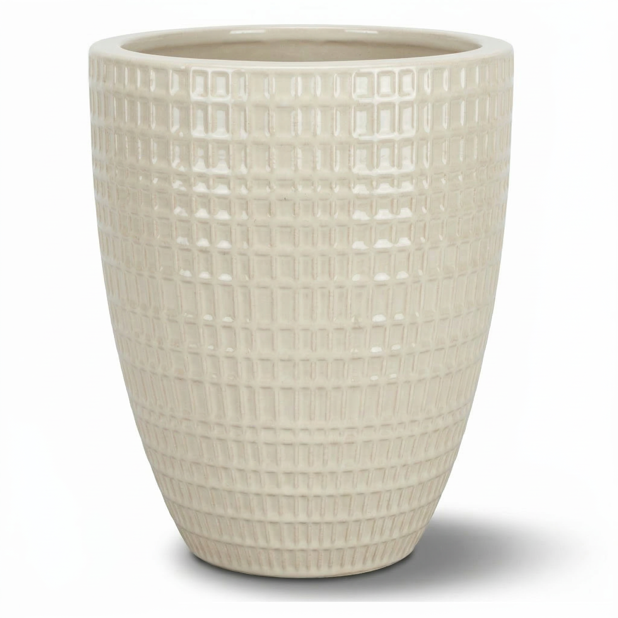 Pot VERNE 41x55cm crème