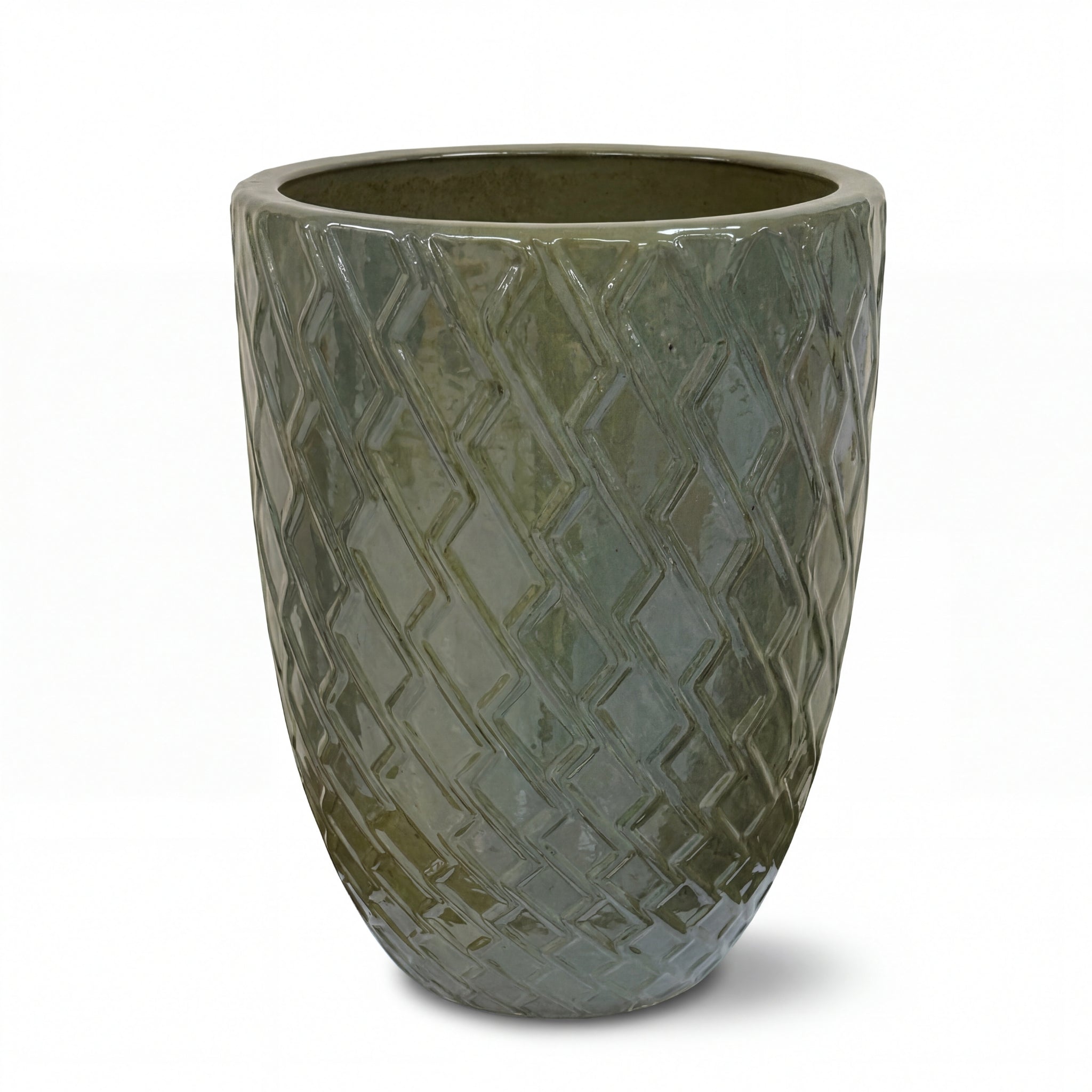 ZEUS Pot 30x44cm green cream