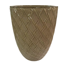 ZEUS Pot 32x40cm sanded bronze