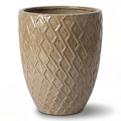 ZEUS Pot 41x55cm sanded bronze