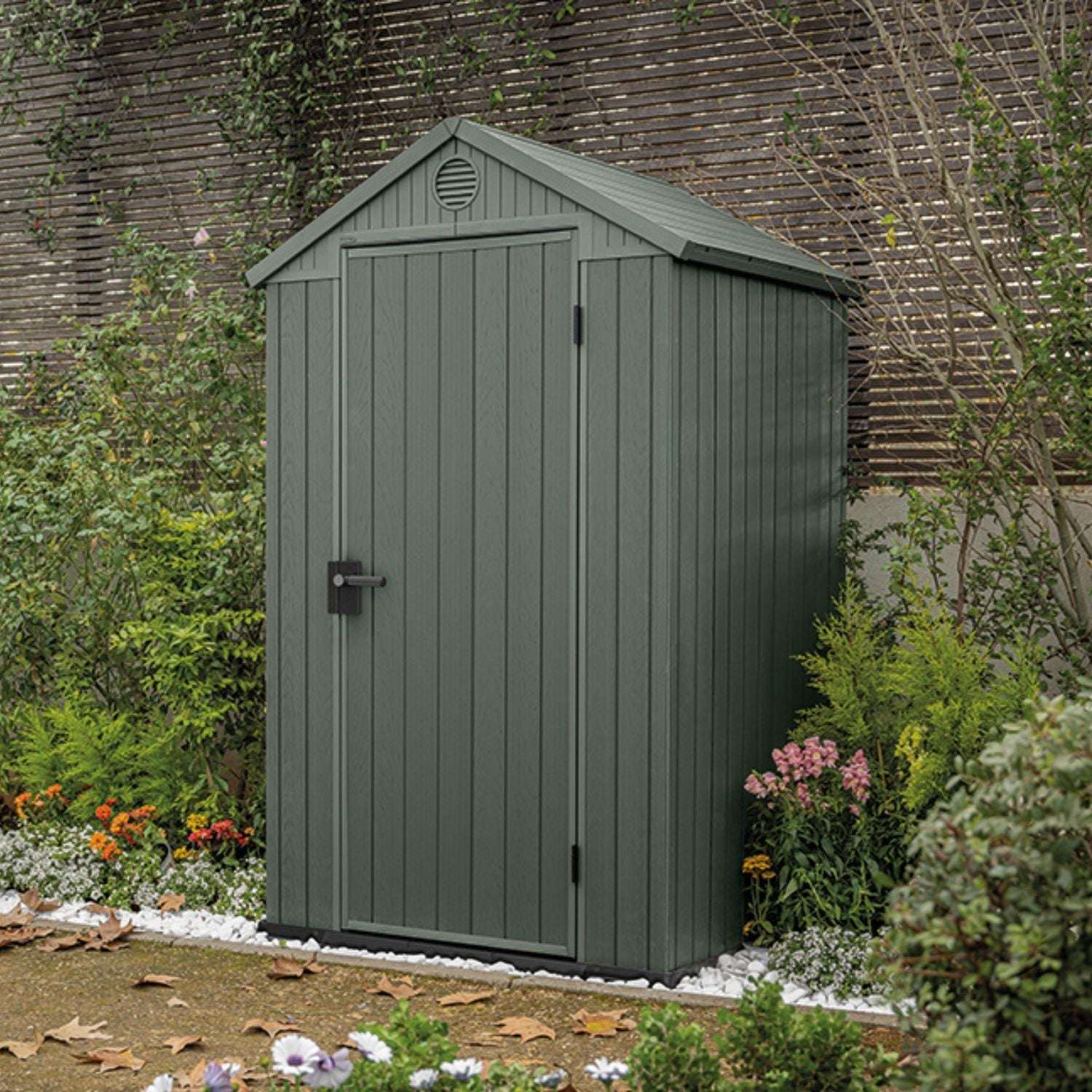 Abri de jardin DARWIN 4x4 Vert Provencelia