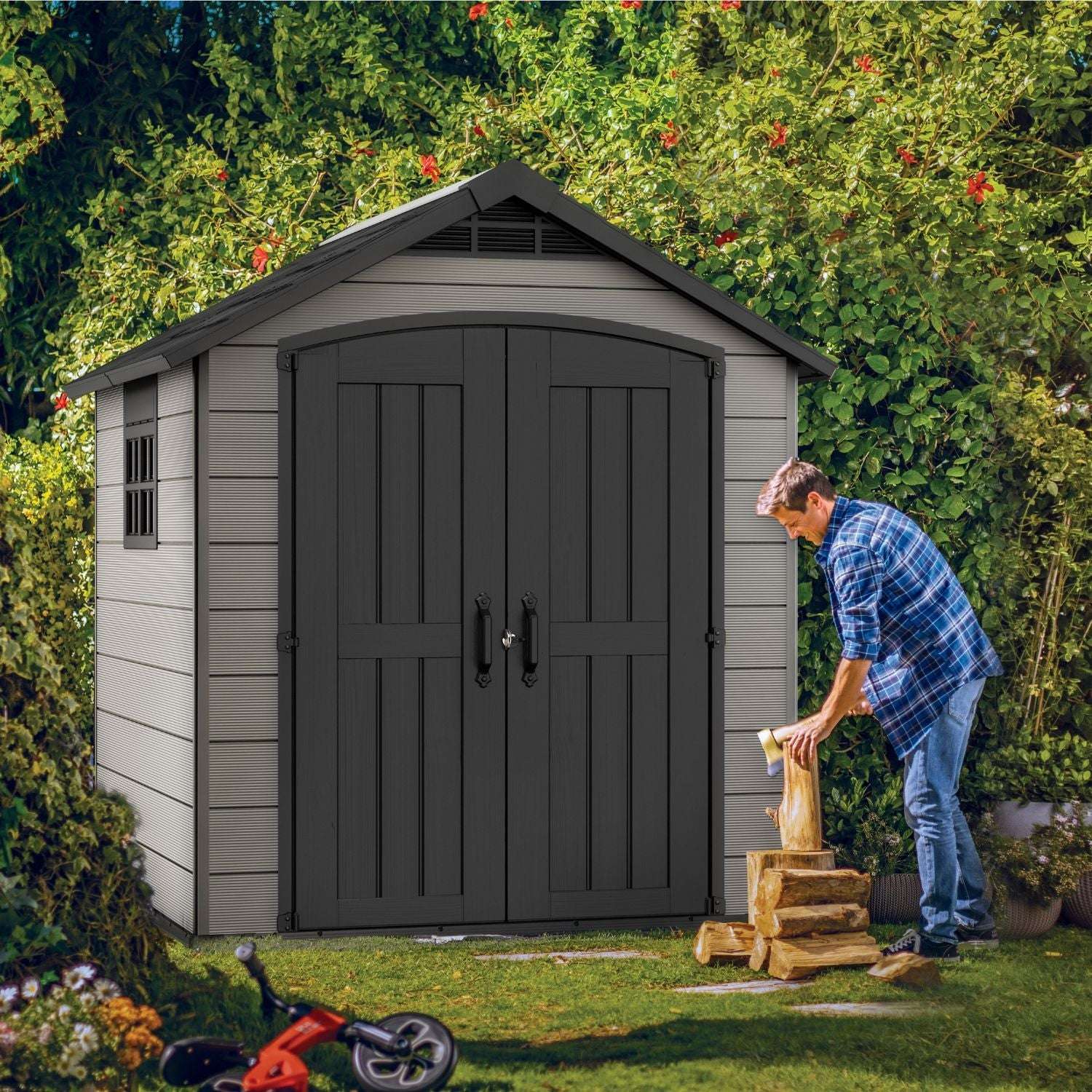 Abri de jardin PREMIER 757 Gris Provencelia