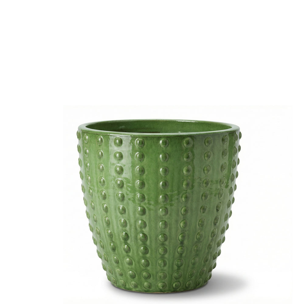 Macetero ATTILA 23x22cm verde manzana