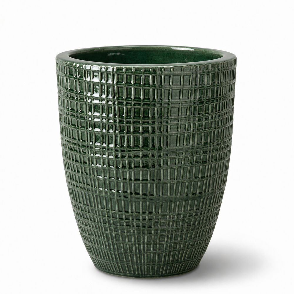 Planter VERNE 32x40cm jungle green
