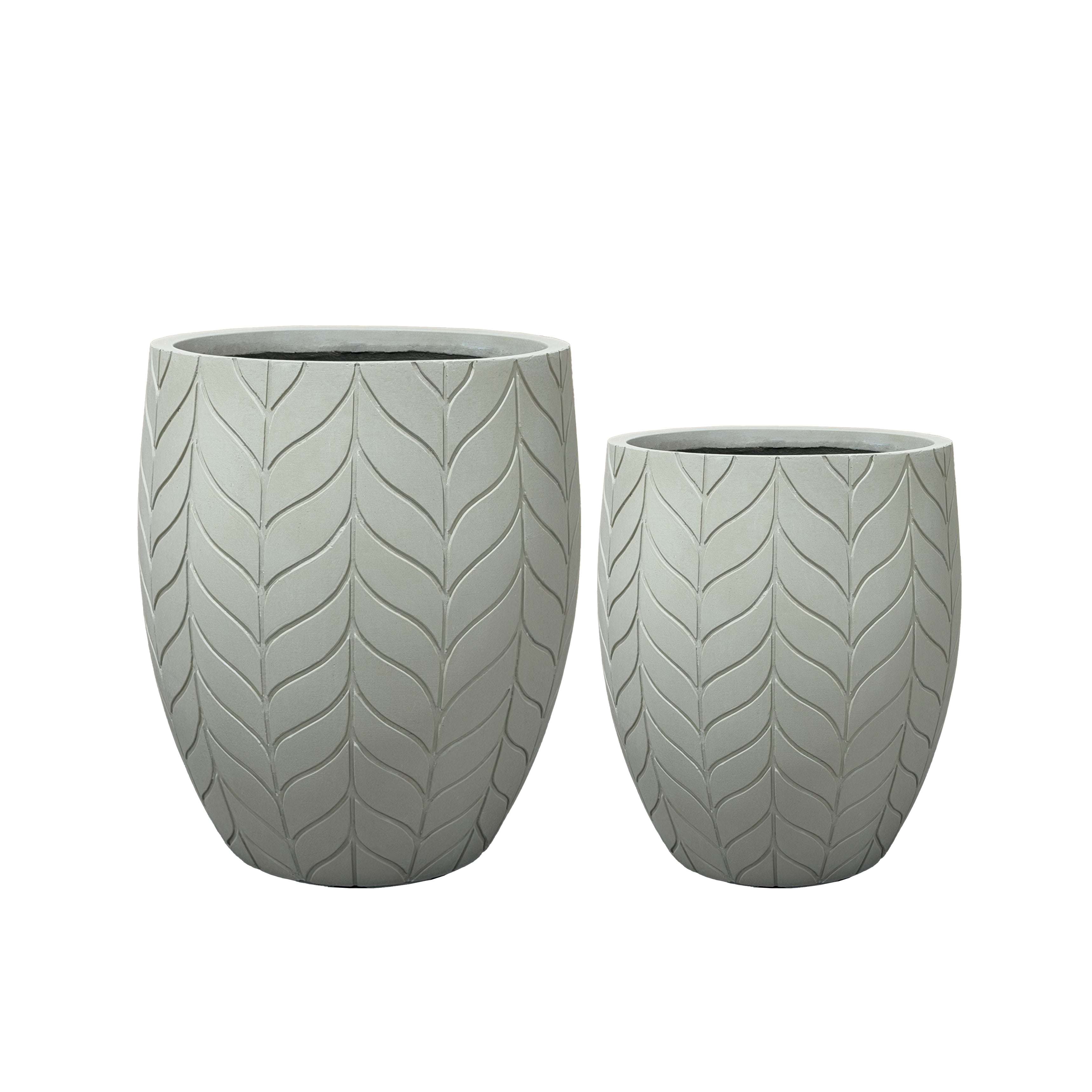 Cache-pot pré percé ESSENCE 54x60cm beige Provencelia