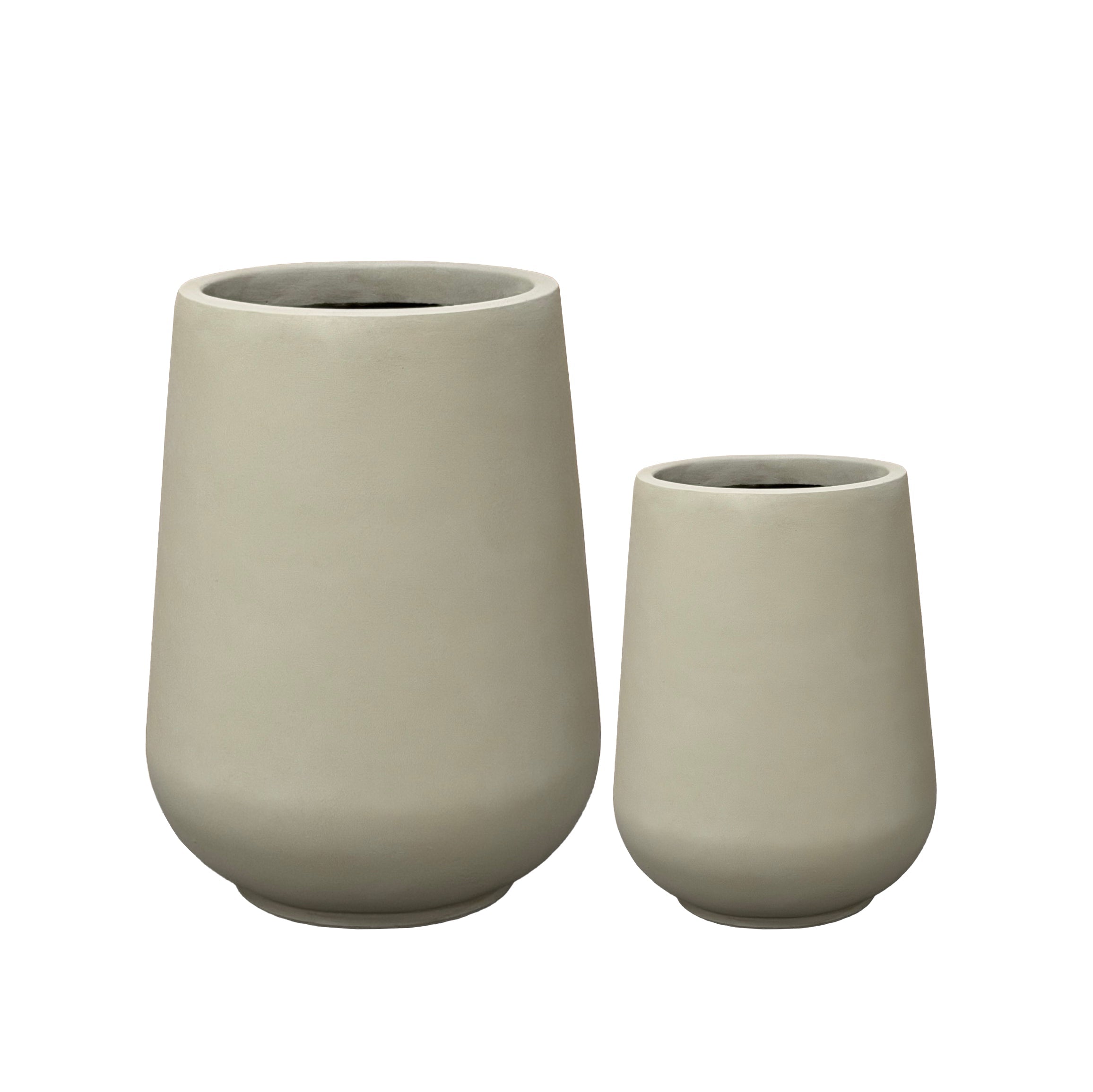 Cache-pot pré percé MONOLITH 54x70cm beige Provencelia