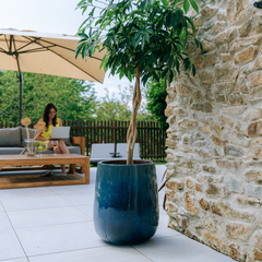 DIANE 42x49cm bleu azur