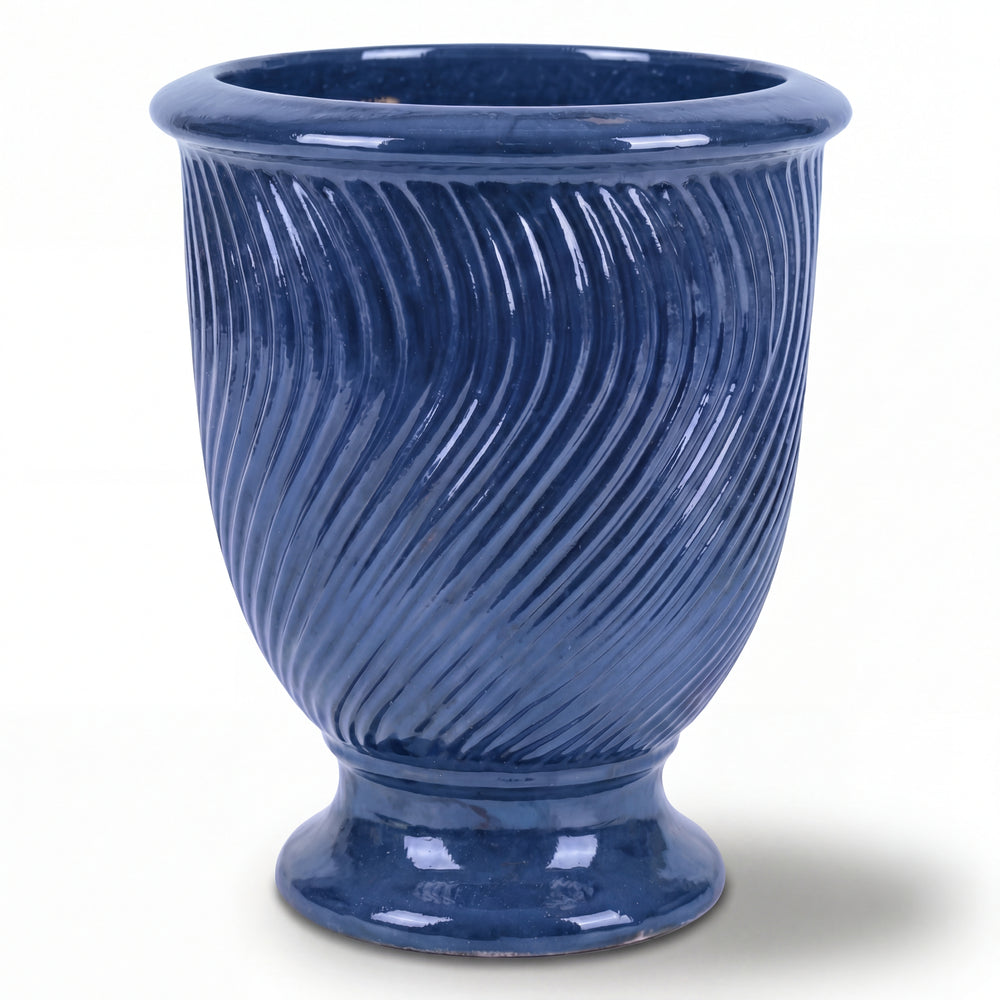 Maceta MORGANE 32x39cm azul azur