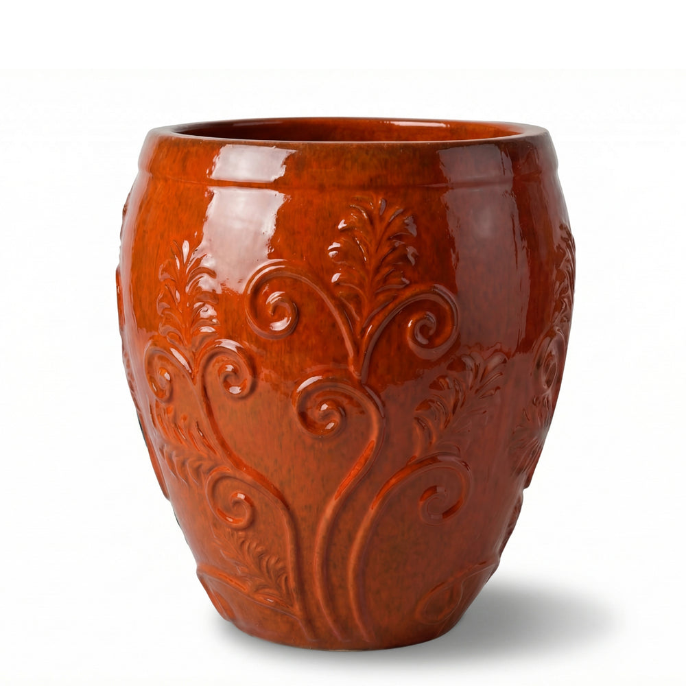 Vaso GAIA 52x58cm Arancione tropicale