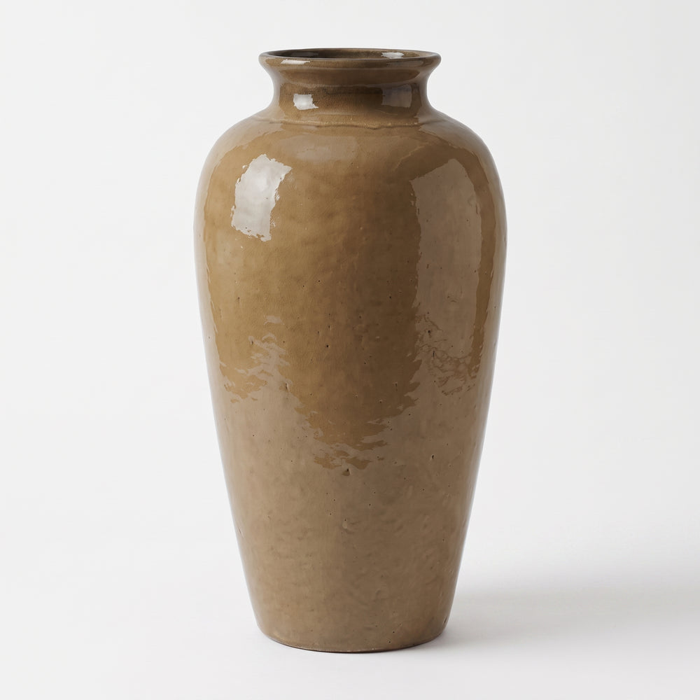 Planter JUPITER 40x83cm amber honey