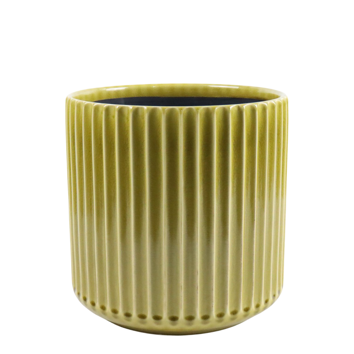 Vaso London decorativo 42x39 cm Eliodoro, vista frontale su sfondo bianco