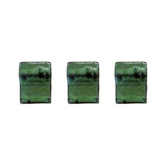 Set di 3 piedini per vaso 6cm verde intenso