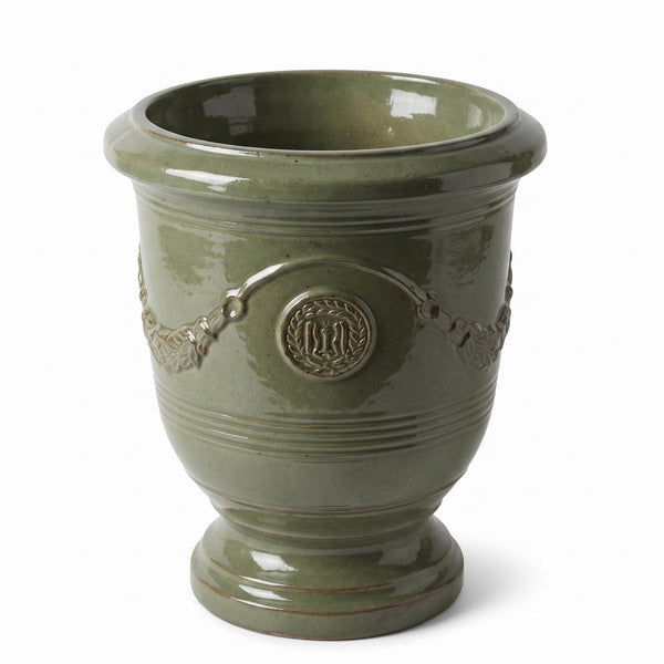 Maceta RICHELIEU 46x56cm perla de jade