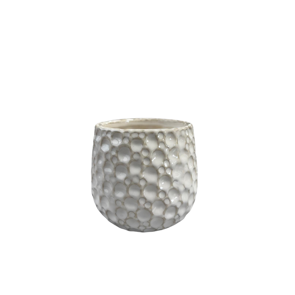 Pot PARISETTE 12x10cm blanc