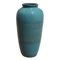 Pot ARCHIMEDE 40x83cm bleu acier