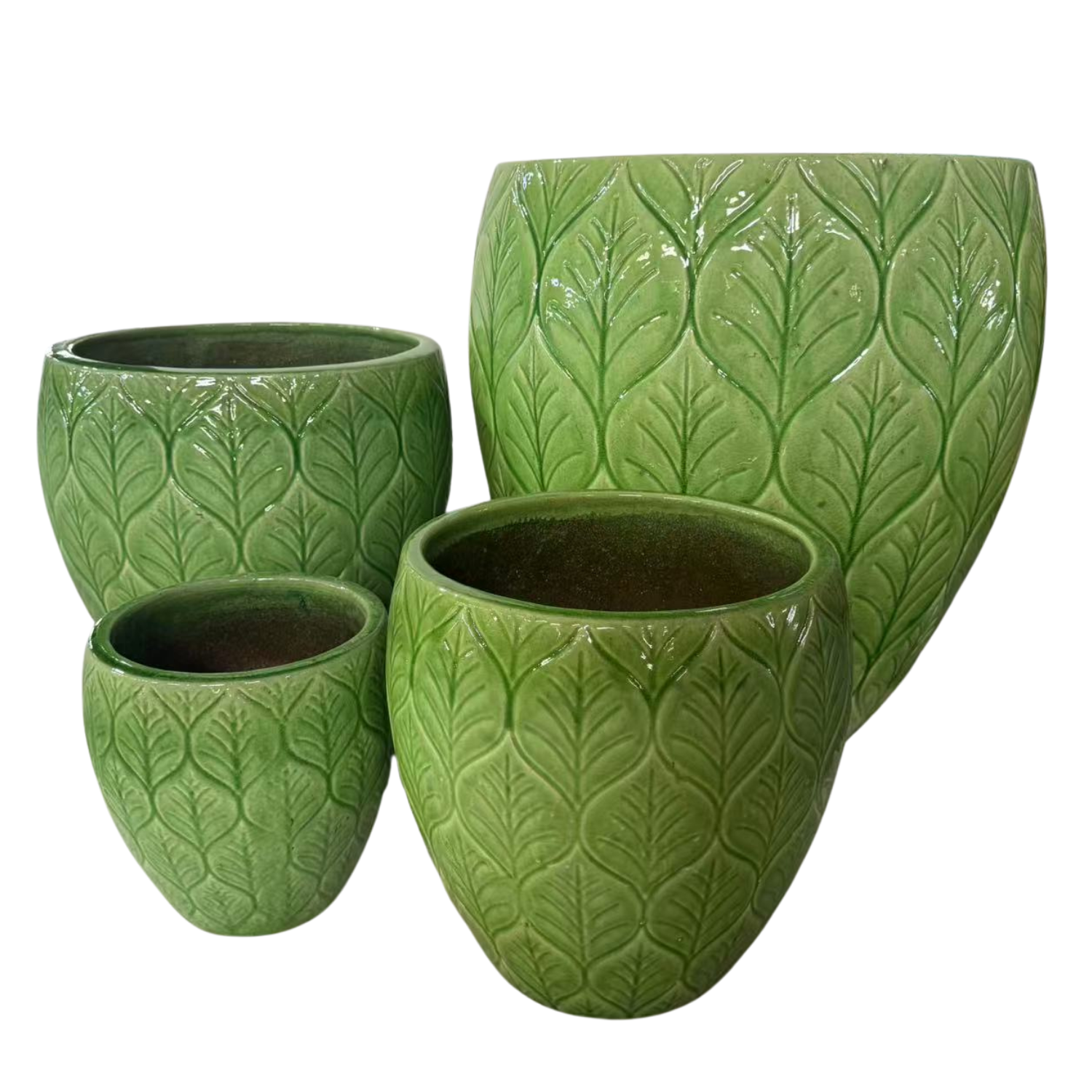 Pot ARTEMIS 38x38cm vert pomme Provencelia
