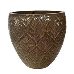 Pot ARTEMIS 49x48cm bronze sablé