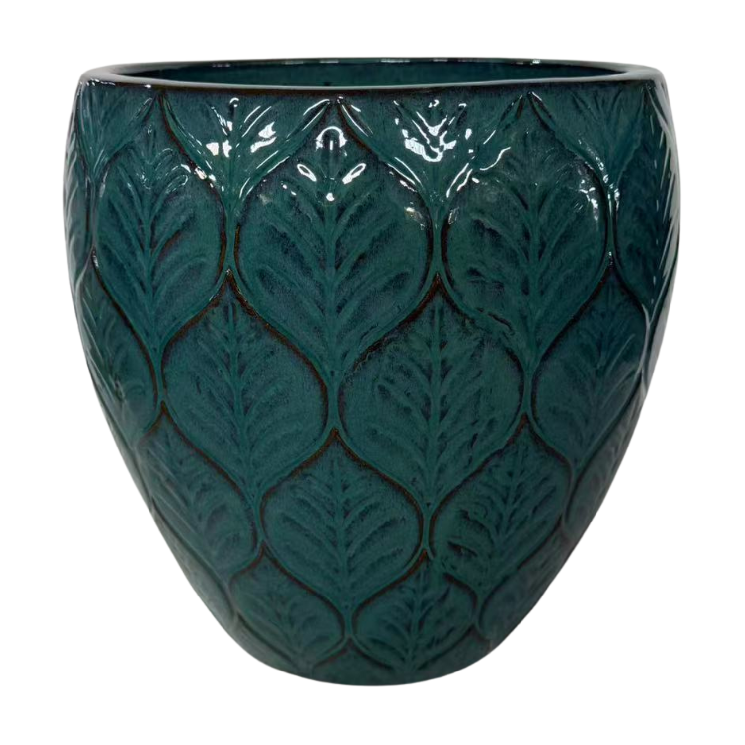 Pot ARTEMIS 66x68cm bleu pétrole Provencelia