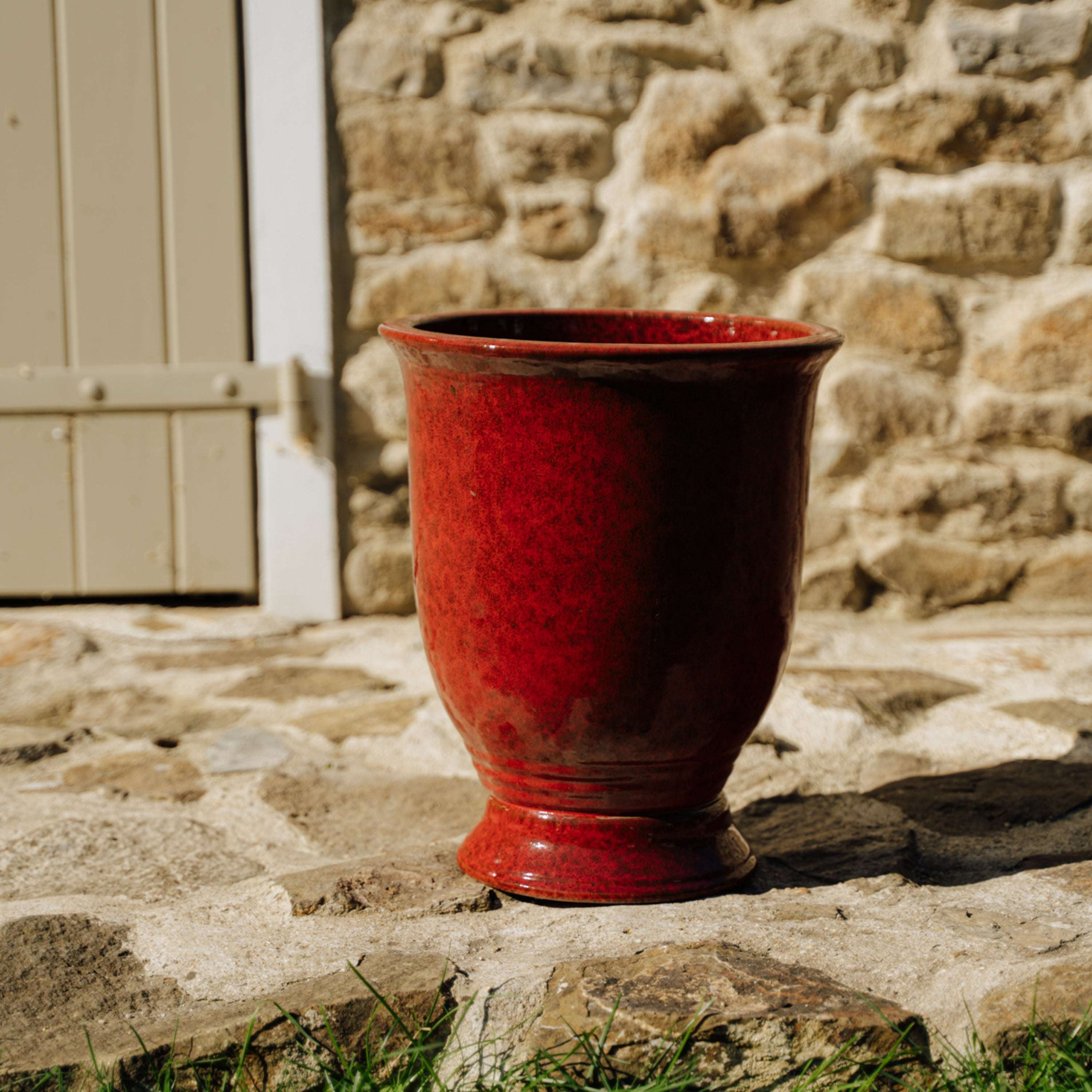 Pot ARTHUR 32x39cm rouge tropical Provencelia