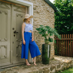 Pot ATHENA 31x70cm vert tropical