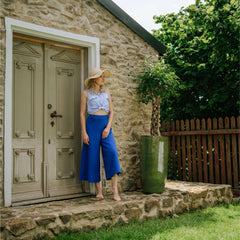 Pot ATHENA 40x81cm vert tropical