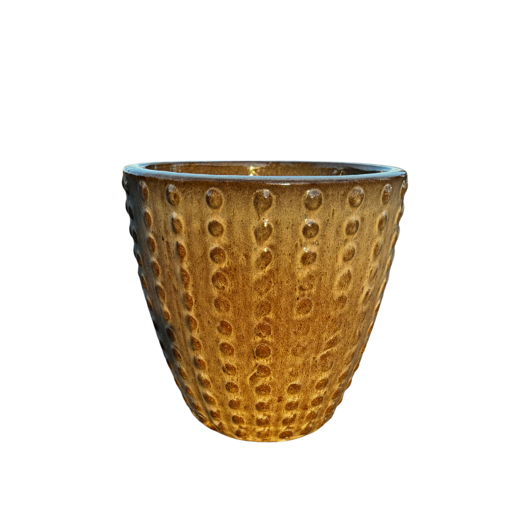 Pot ATTILA 23x22cm bronze sablé Provencelia