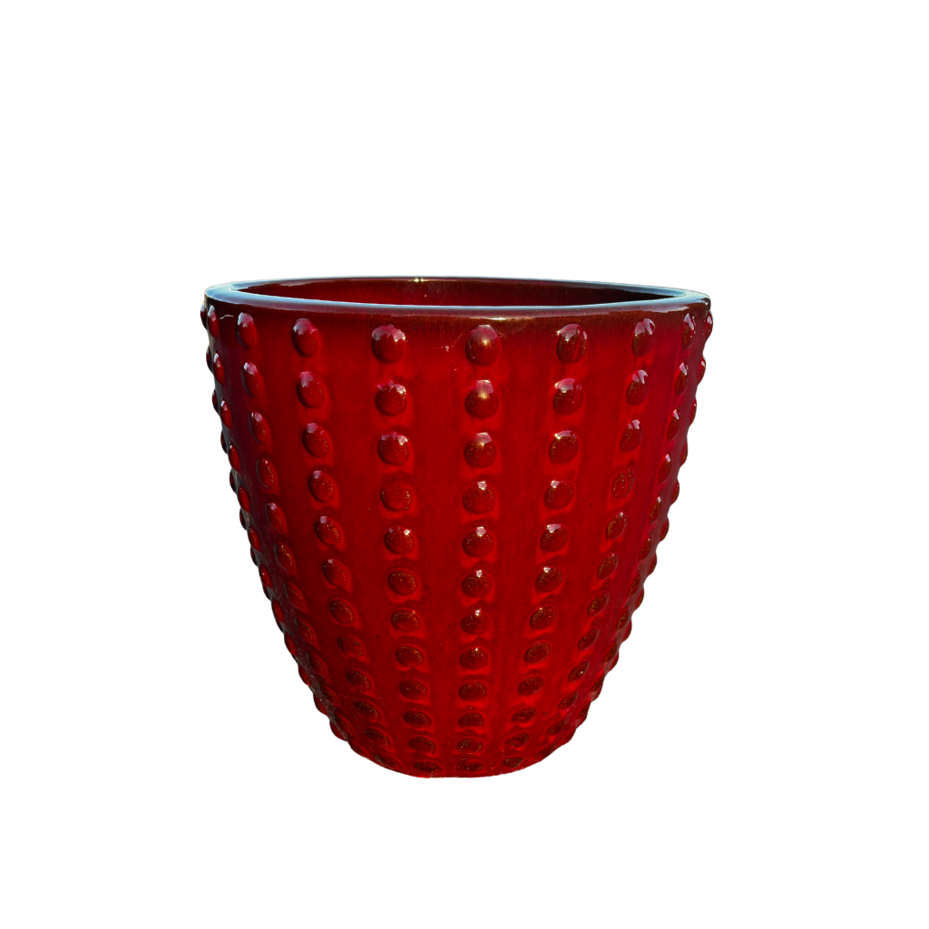 Pot ATTILA 30x29cm rouge impérial Provencelia