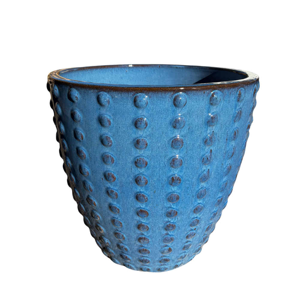 Pot ATTILA 38x37cm bleu antique Provencelia