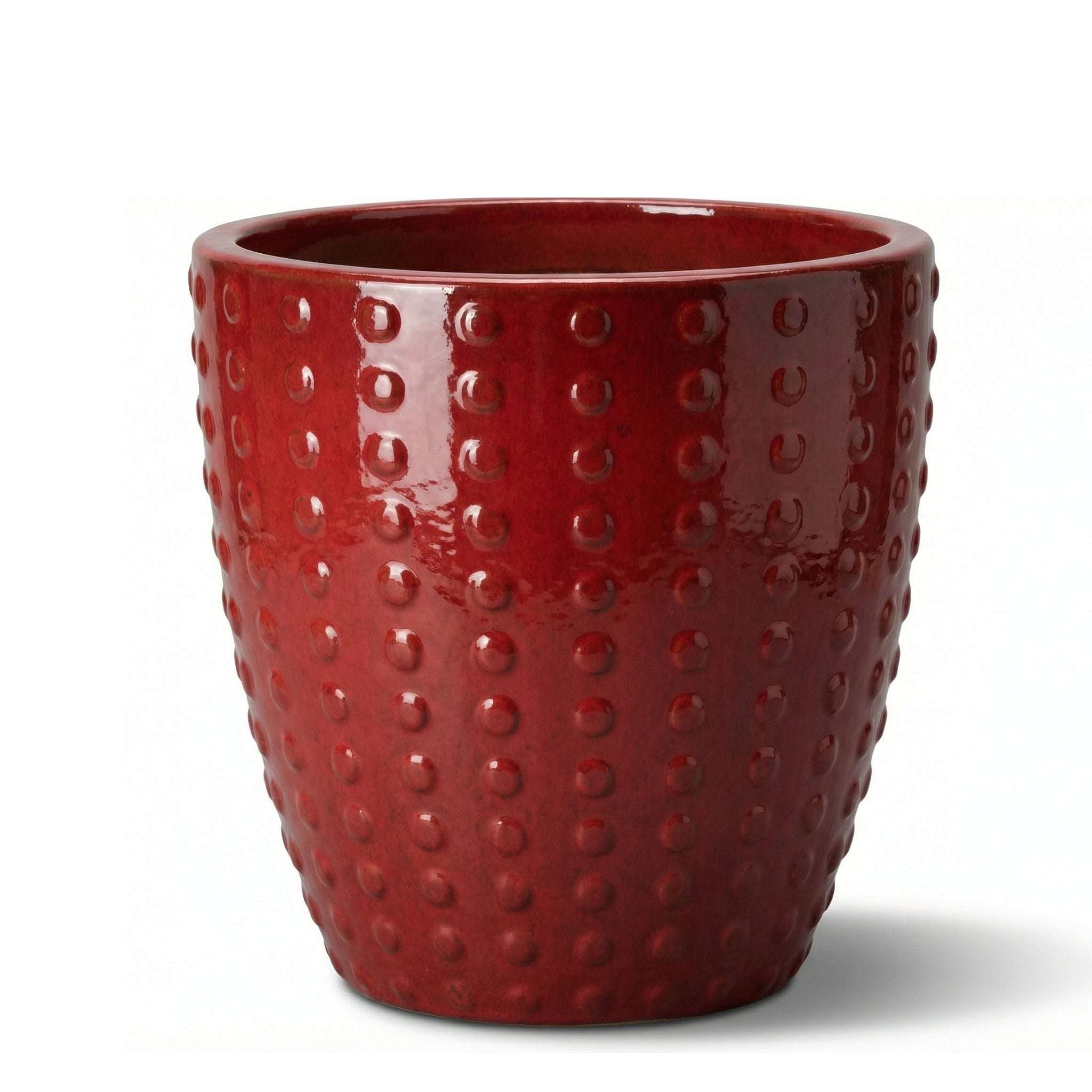 Pot ATTILA 38x37cm rouge impérial Provencelia