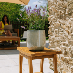 Vaso DIANE 23x23cm perla